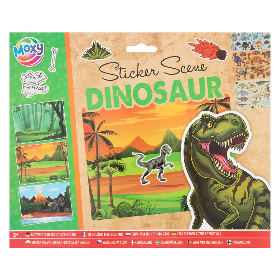 Creative Craft Group Design Your Own Sticker Scene Dinosaurus