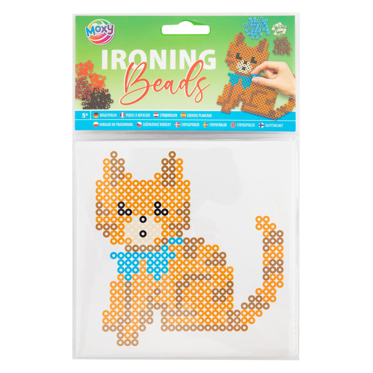 Creative Craft Group String Bead Set Small Cat