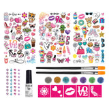 Besties glitter tattoo set