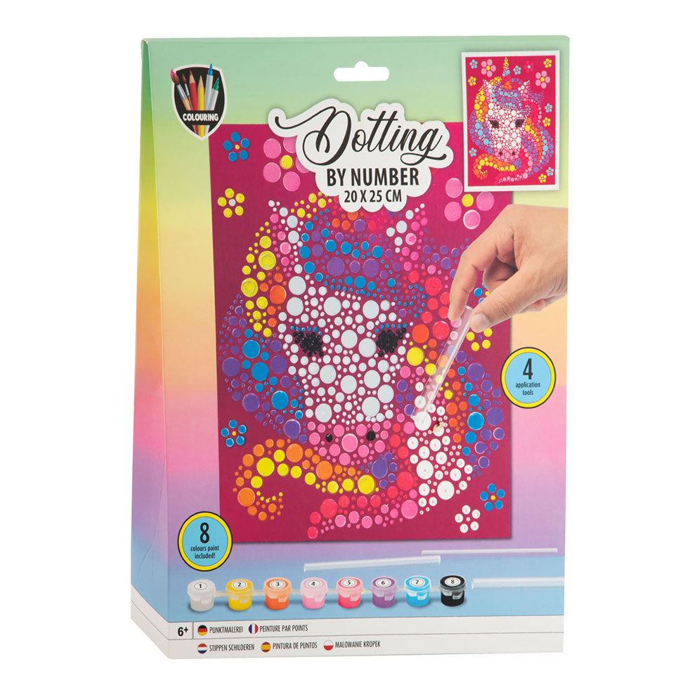 Creative Craft Group Paint dots by number animal