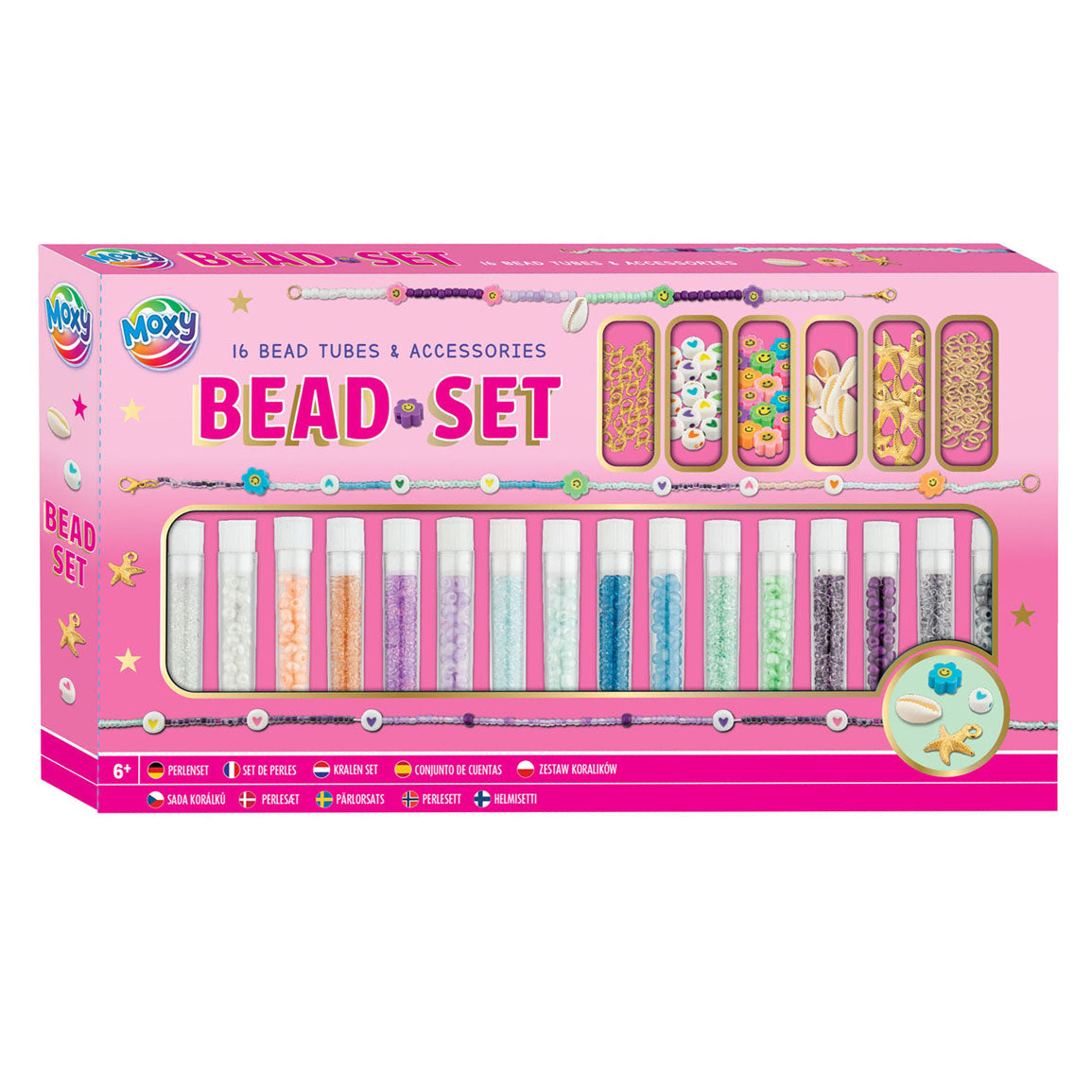 Creative Craft Group Bead set with 16 Beading Designs With Acides