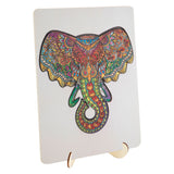 Creative Craft Group Wooden Leg Puzzle Elephant, 132st.