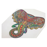 Creative Craft Group Wooden Leg Puzzle Elephant, 132st.