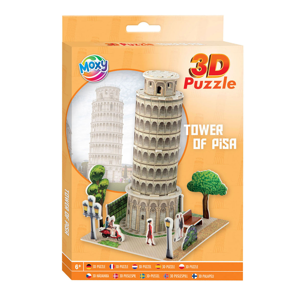 Kreativ Handwierksgrupp 3D Schaum Puzzle Tower vu Pisa