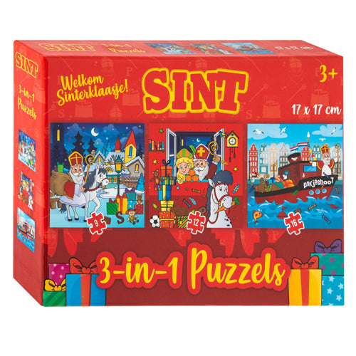 Kreativna obrtna skupina Sint 3in1 Puzzle