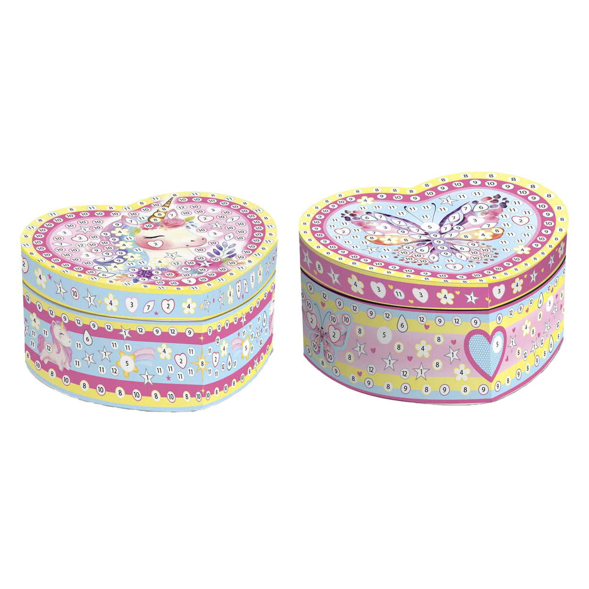 Creative craft group decorate your own jewelry box