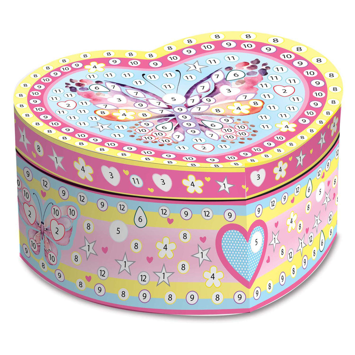 Creative craft group decorate your own jewelry box