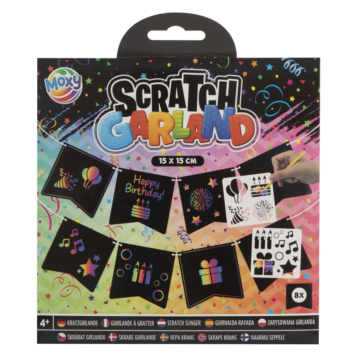 Kreative Craft Group Scratch Flag -Linie