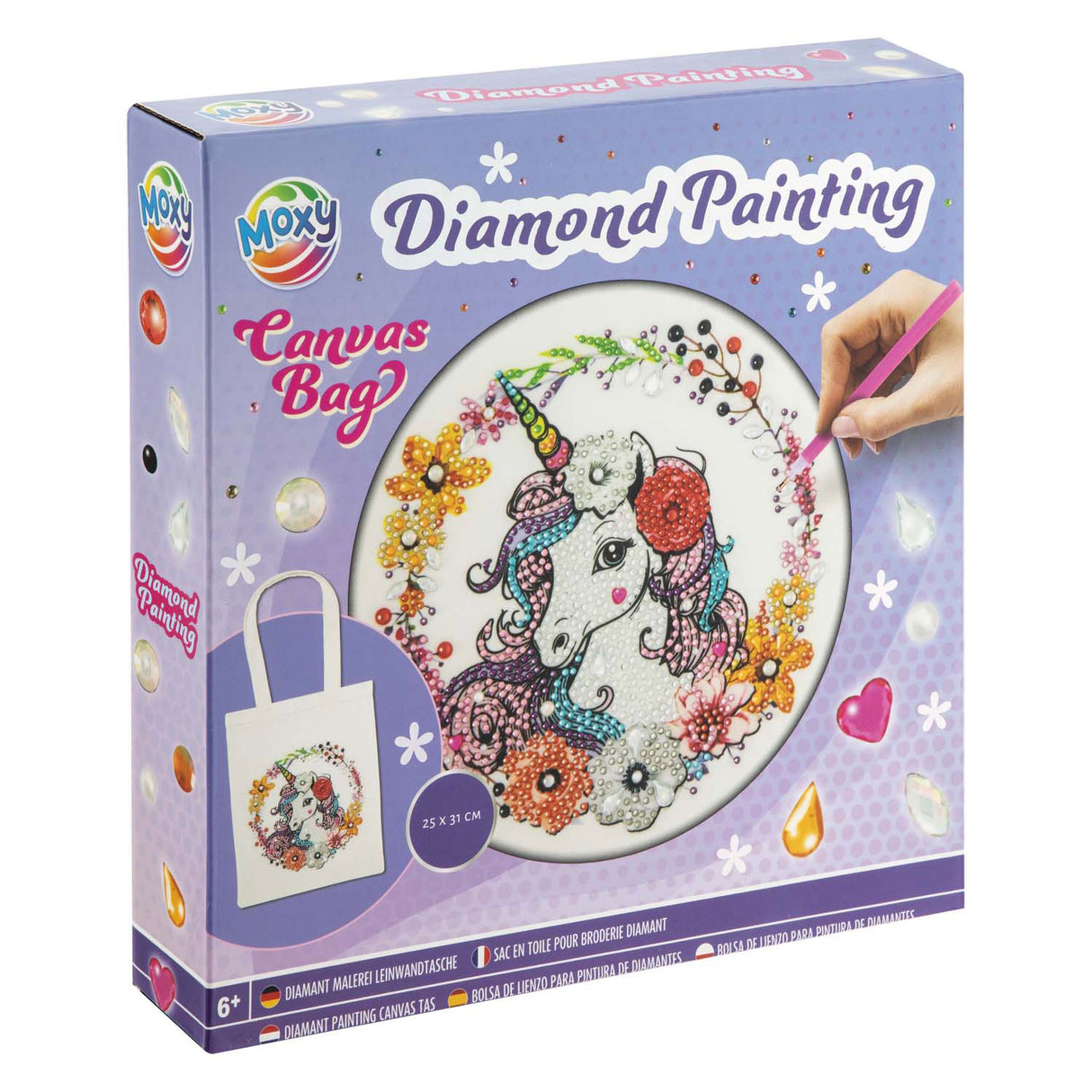 Creative Craft Group Versier je eigen Diamond Painting Tas