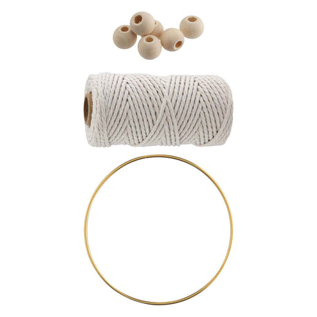 Kreativ Handwierksgrupp Macrame Handwierksset Fieder