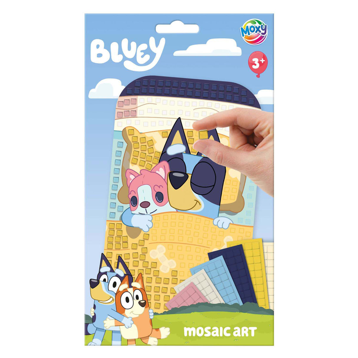 Creative craft group bluey mozaïekkunst a5