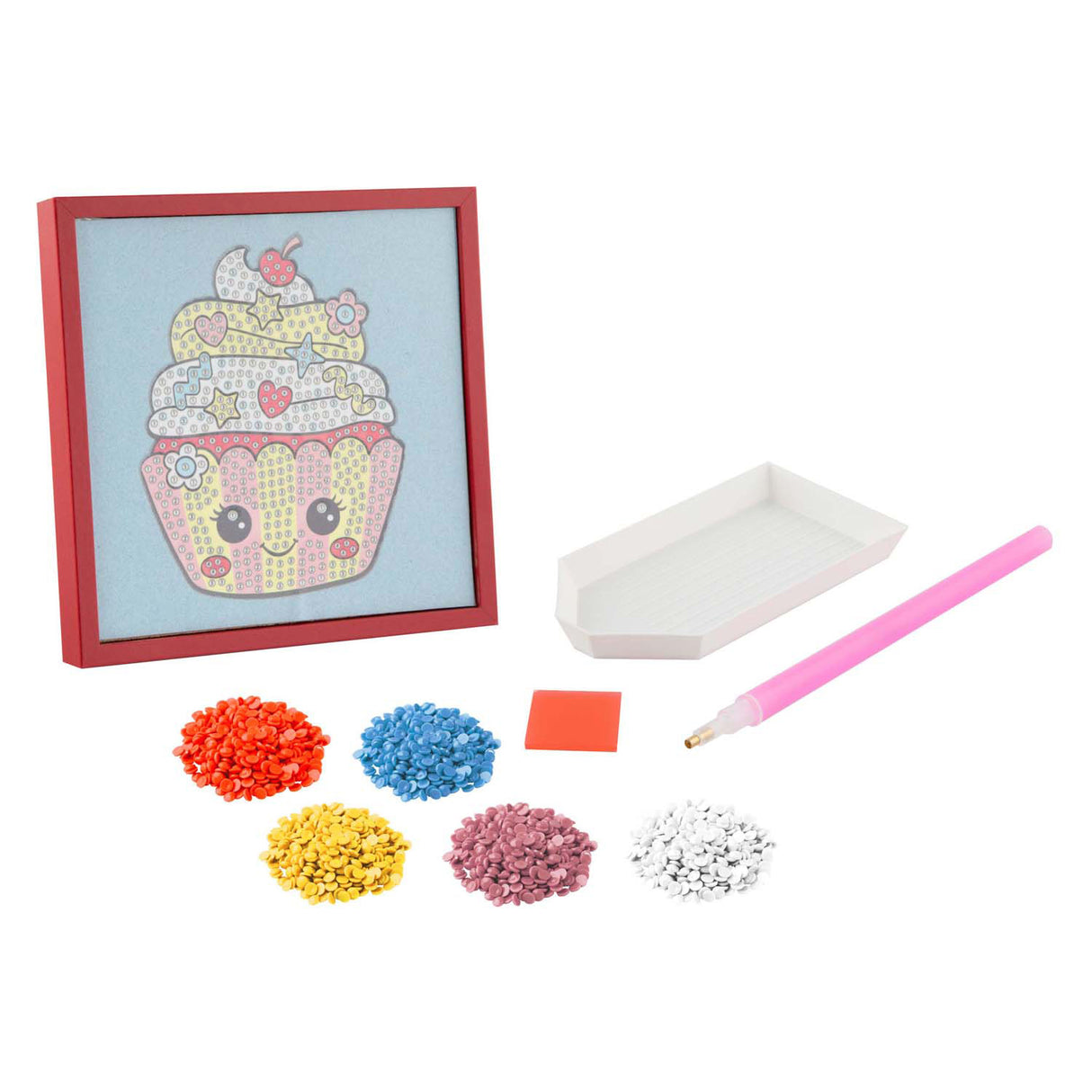 Creative craft group diamond painting fluweel incl. lijst