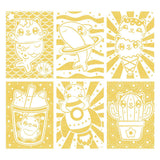 Creative craft group mini mymy glitter kleurpapier a4