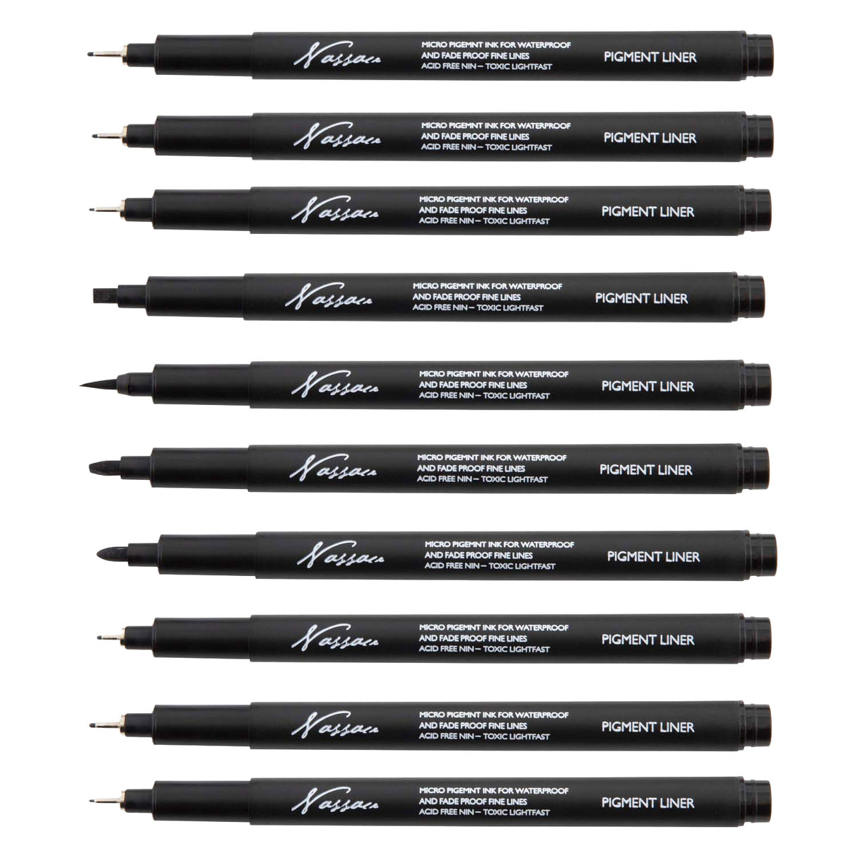 Creative craft group nassau fineliners set - 10st.