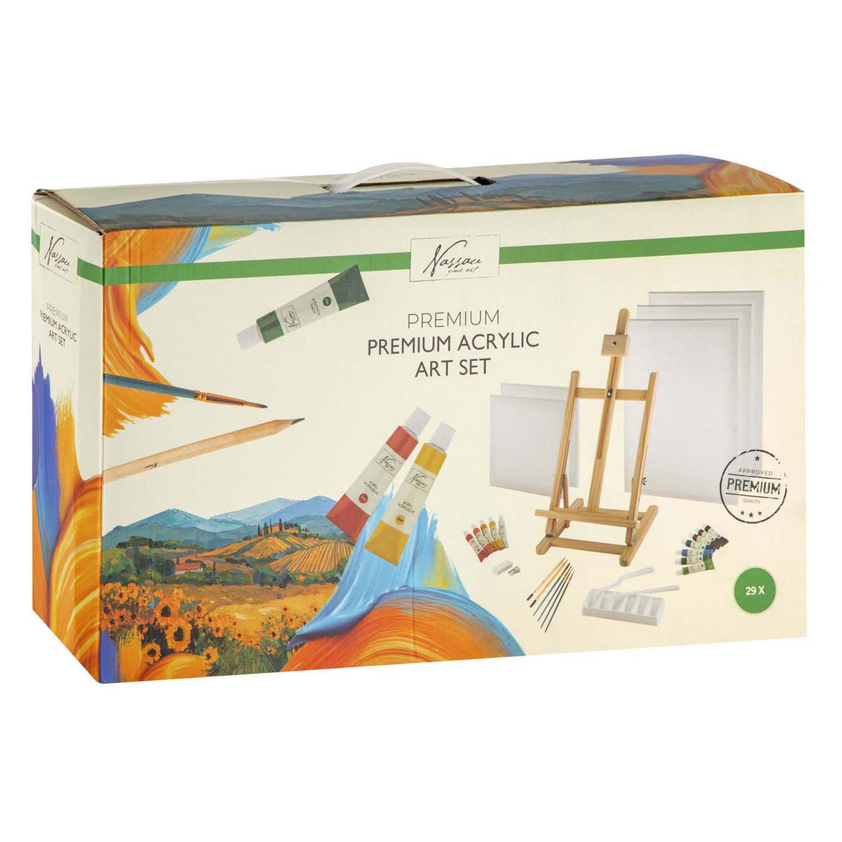 Creative craft group nassau premium acryl kunstset - 28st.