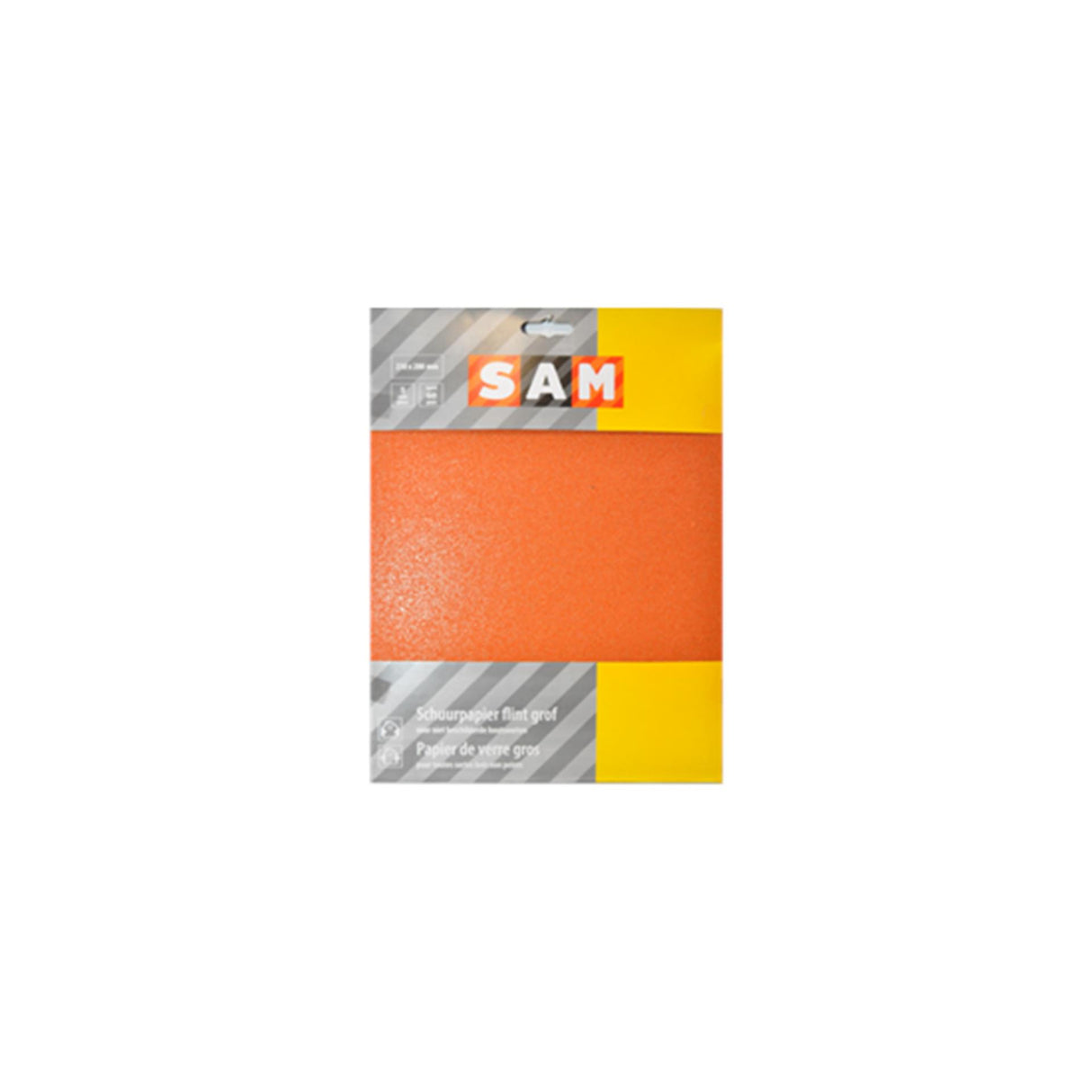 Sam sandpaper dry coarse 5 sheets