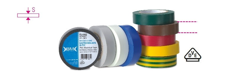 Beta bmesb1510ne-pvc Isolatiounsband, schwaarz - bmesb1510ne