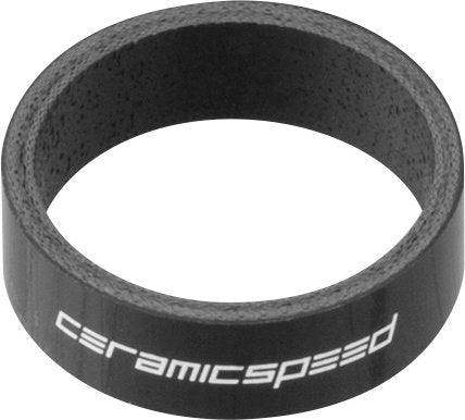 Ceramicspeed carbon spacer with logo