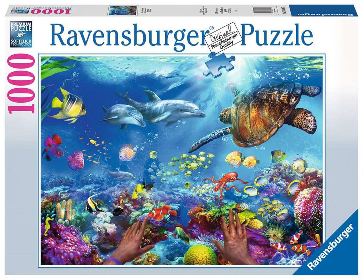 Ravensburger puzzle snorkeling 1000pcs
