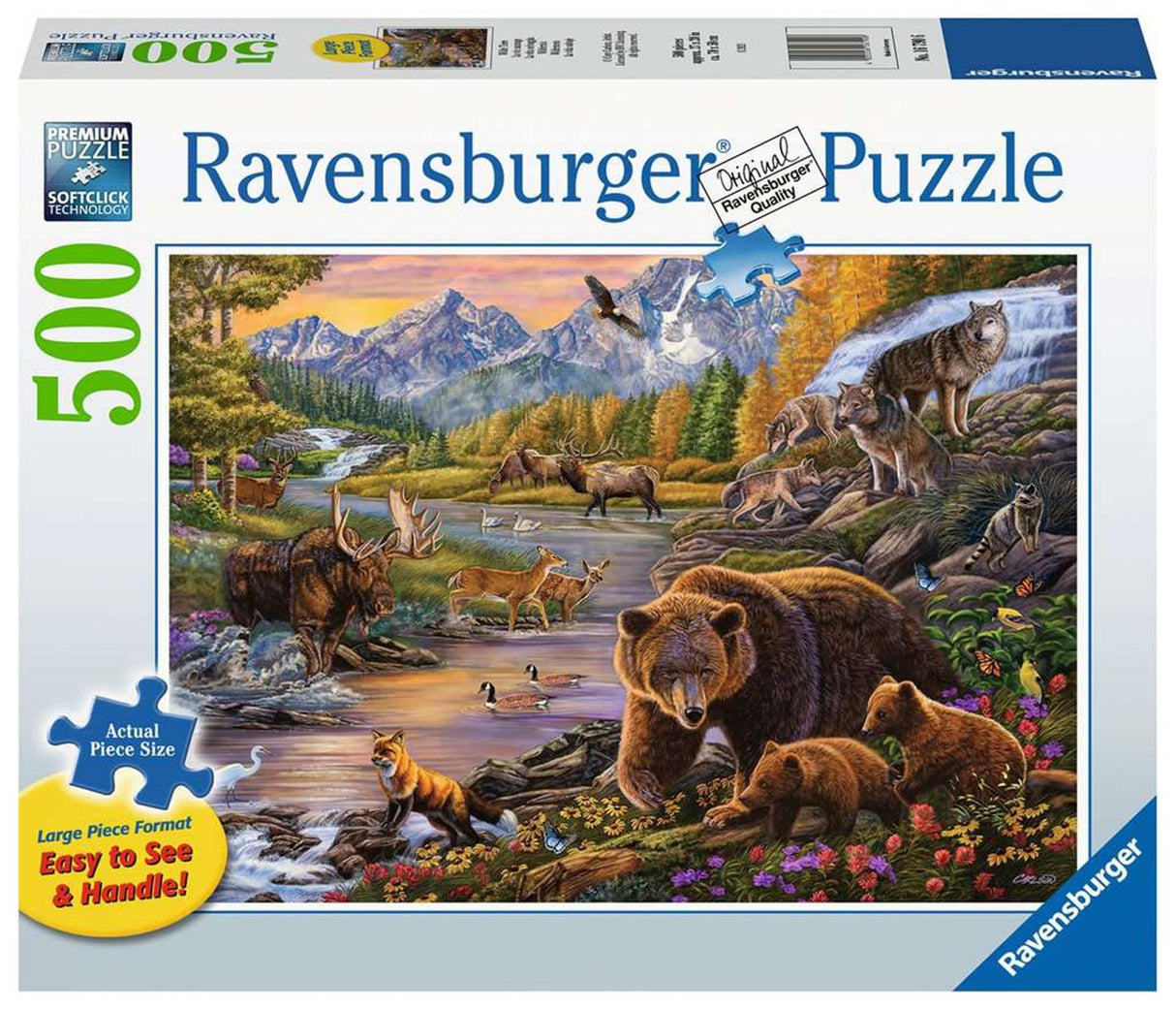 Ravensburger Puzzle Wilderness - Puzzel - 500 Stécker