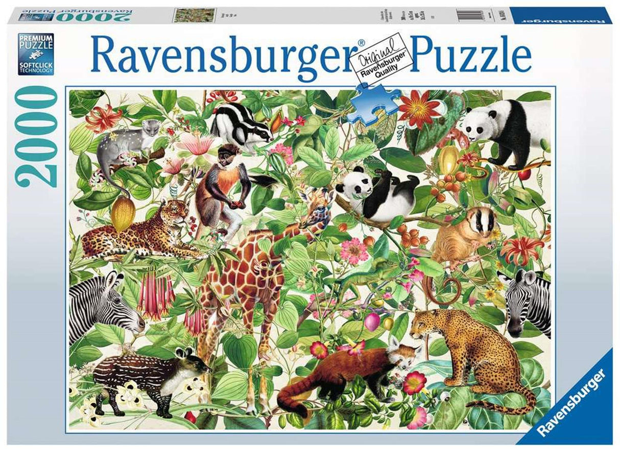 Ravensburger puzzle jungle 2000 pcs