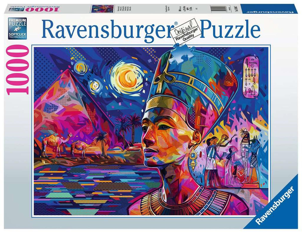 Ravensburger puzzle Nefertiti u Nilu 1000ks