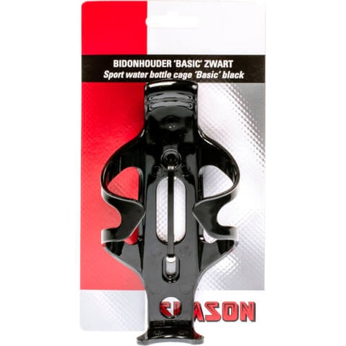 Simson Water Bottle Holder Basic Gloss Black on Card