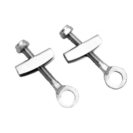 Simson Bicycle Chain Tensioners - Steel, 35mm, Silver