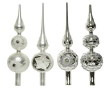 Decoris toppglas silver 31cm