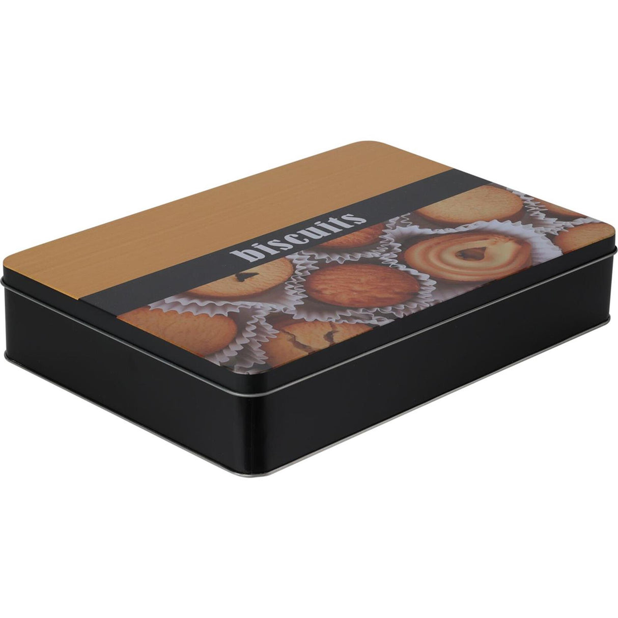 Storage tin of cookies 26x19x5cm