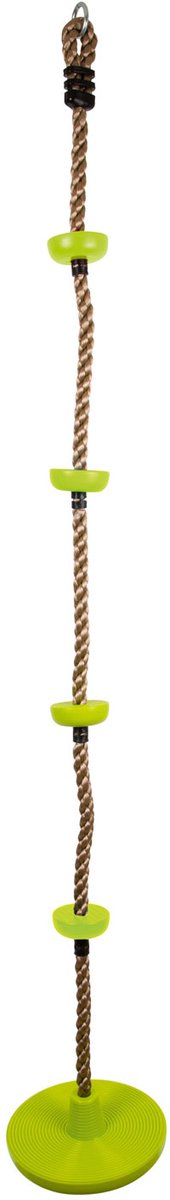 Malá noha - horolezecké lano a houpačka 2in1 groen, 190 cm