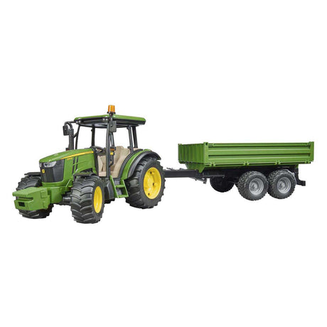 Bruder John Deere traktor 5115 m s prívesom 1:16