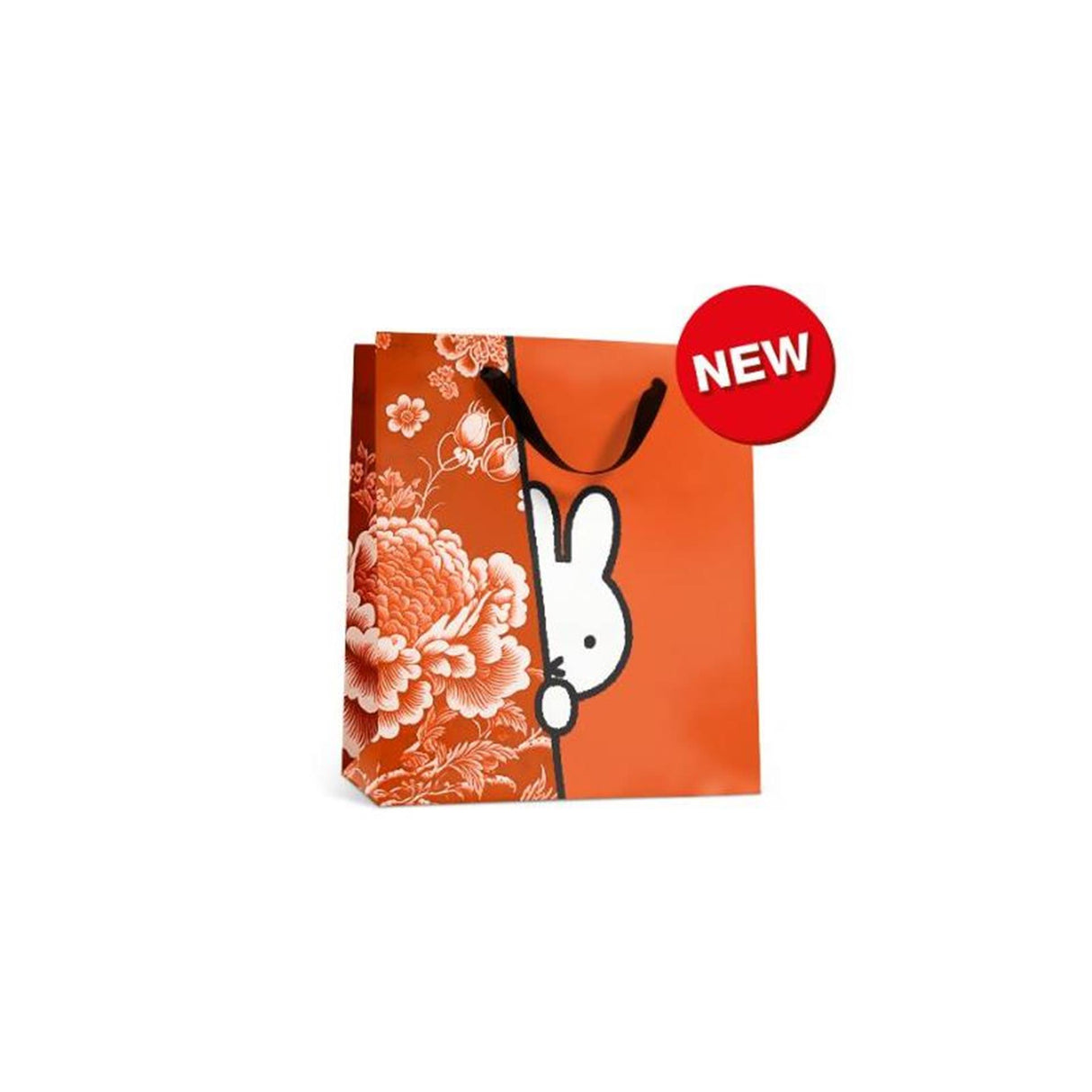 Miffy peekaboo dovanų maišelis 18x22x8cm
