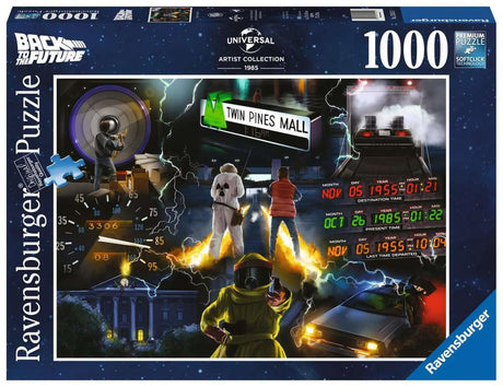Ravensburger ar ais go dtí an todhchaí bhfreagra 1000 píosaí