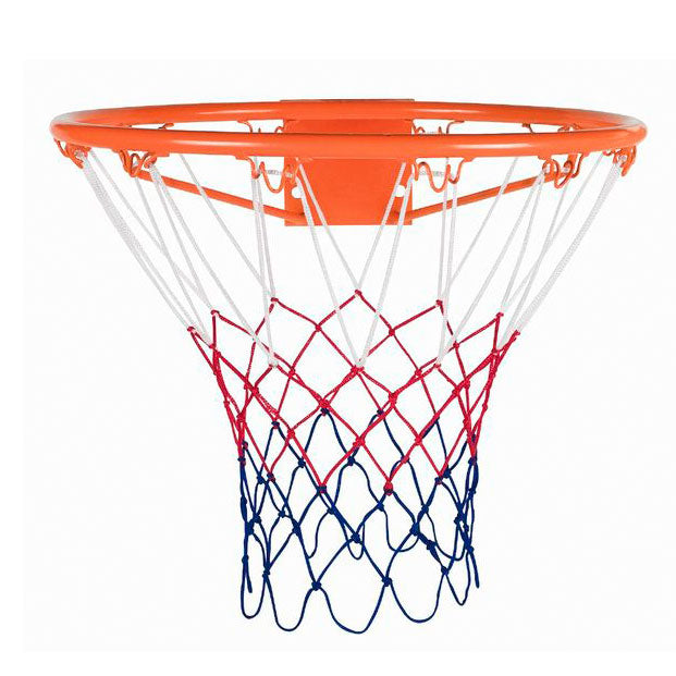 Basketball ring with net