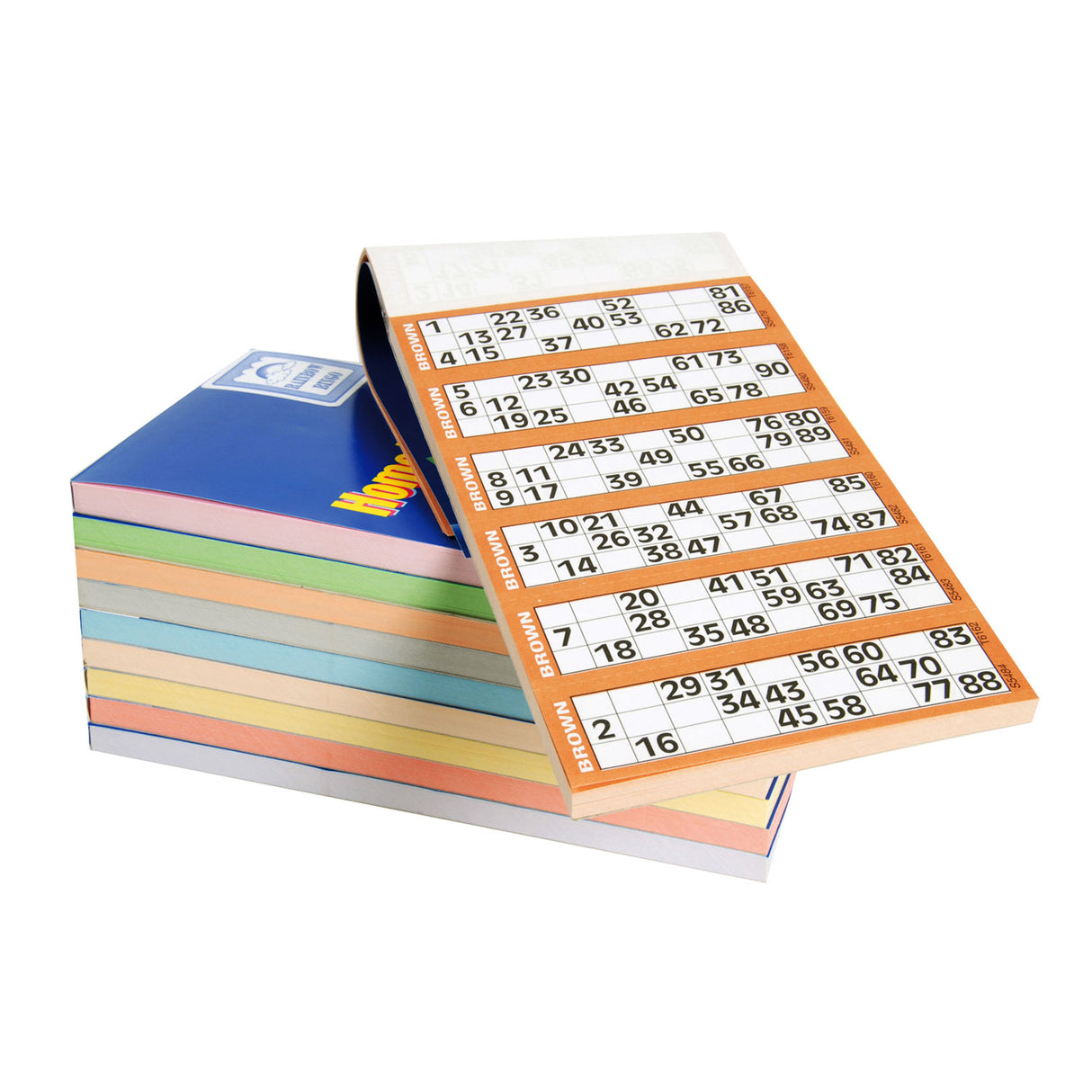 Bingo cards 100 sheets, 600 tickets