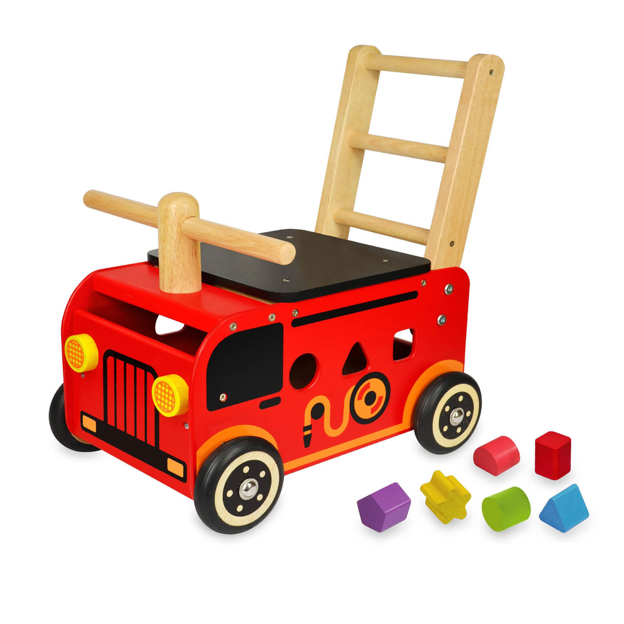 I'm Toy Walking Push car fire brigade