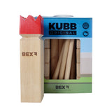 Kubb Original Rubberhout med Red King