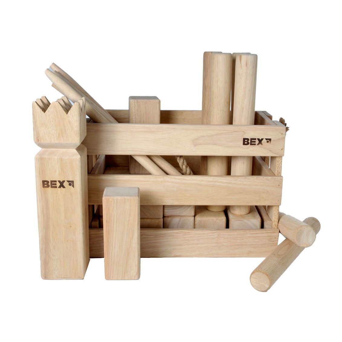 KUBB in wooden box