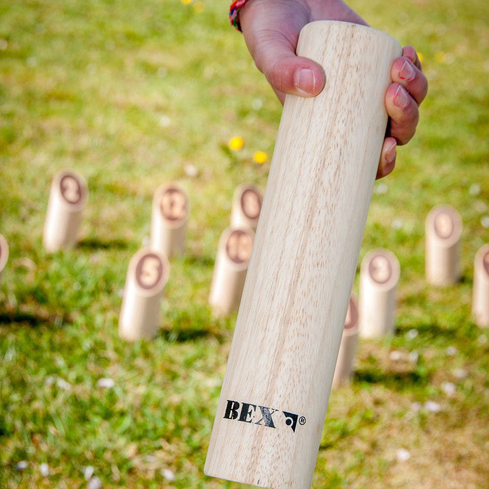 KUBB Number Original Rubber Wood