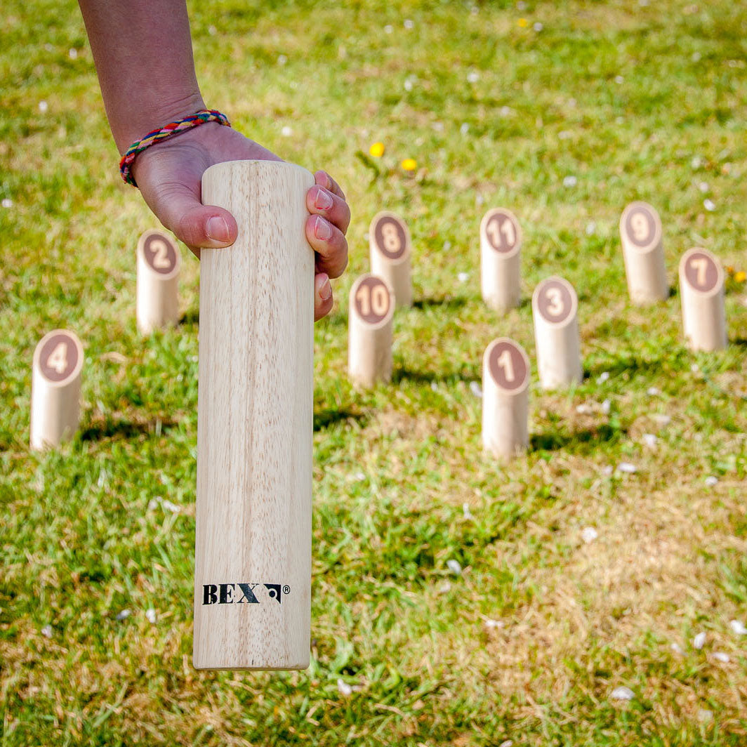 KUBB Number Original Rubber Wood