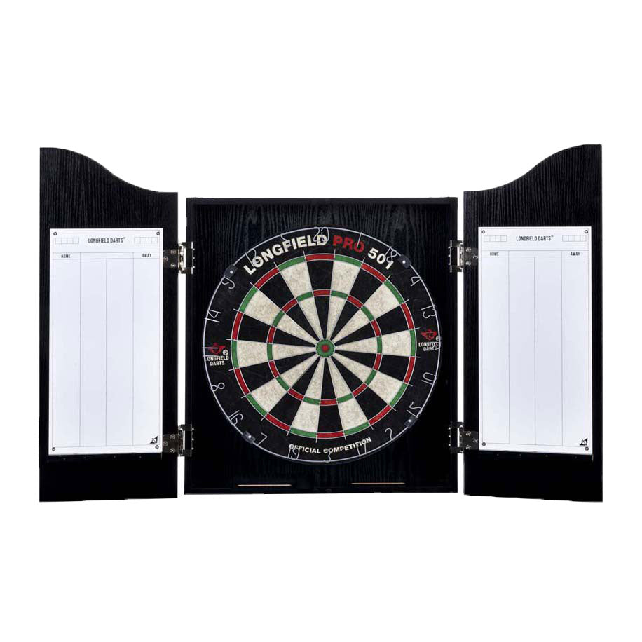 ABI Wooden Cabinet avec sisal dartboard incl.