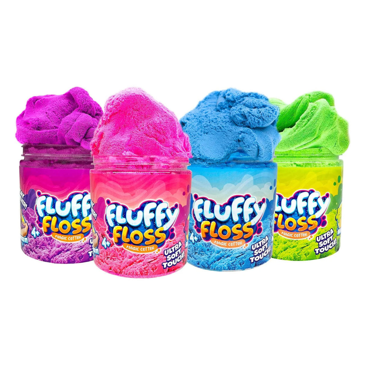 Sluby Candyflos play sand with drop -off cap