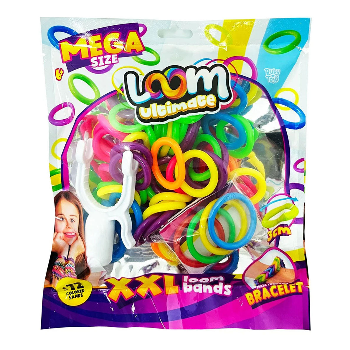 Squishy Tastic XXL Loom Band lager armbånd