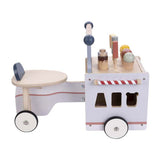 Wooden balance bike ice cream cart jack jacky