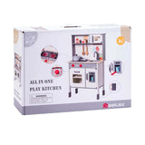 Hëlzent Kitchenette mat Accessoiren