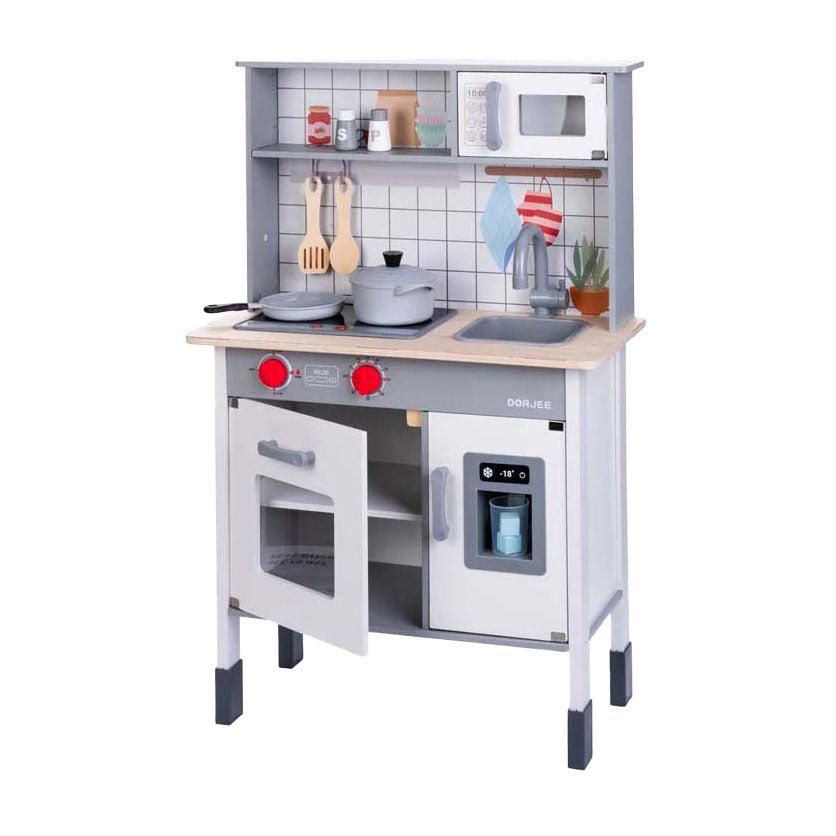 Hëlzent Kitchenette mat Accessoiren