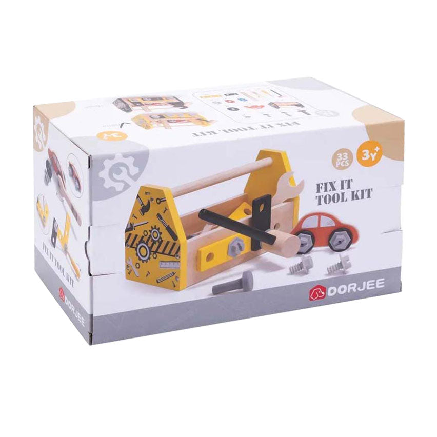 Dorjee Toolbox 33-Stéck Junior Holz Giel