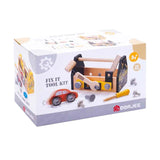 Dorjee Toolbox 33-Stéck Junior Holz schwaarz