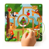 Dorjee magnetic labyrinth animals - 22x22cm